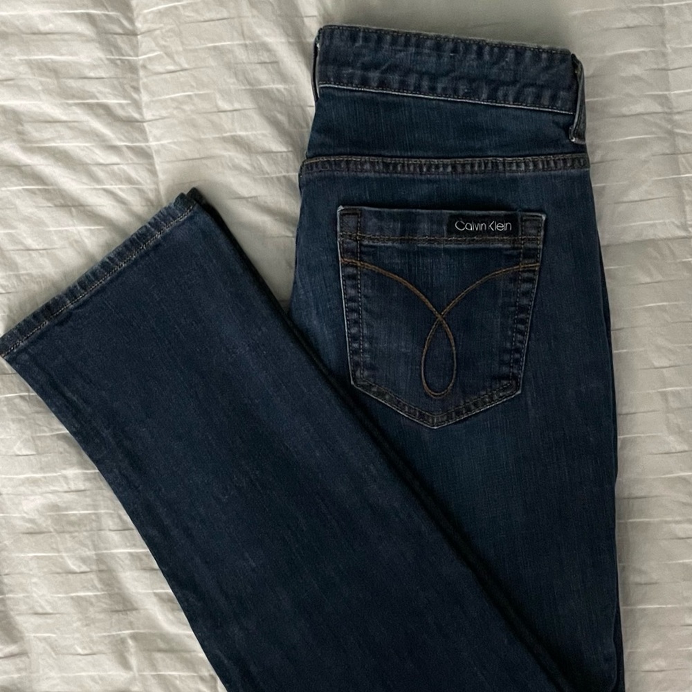 Calvin Klein Skinny Denim Blue Jeans Size 30/10